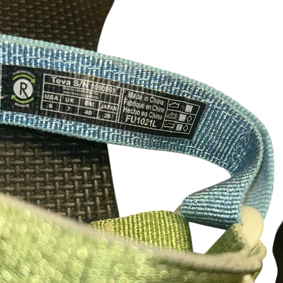 TEVA MIDFORM UNIVERSAL MULTI STRAPPY SANDALS WOMEN US 9/EUR 40 - Picture 6 of 6